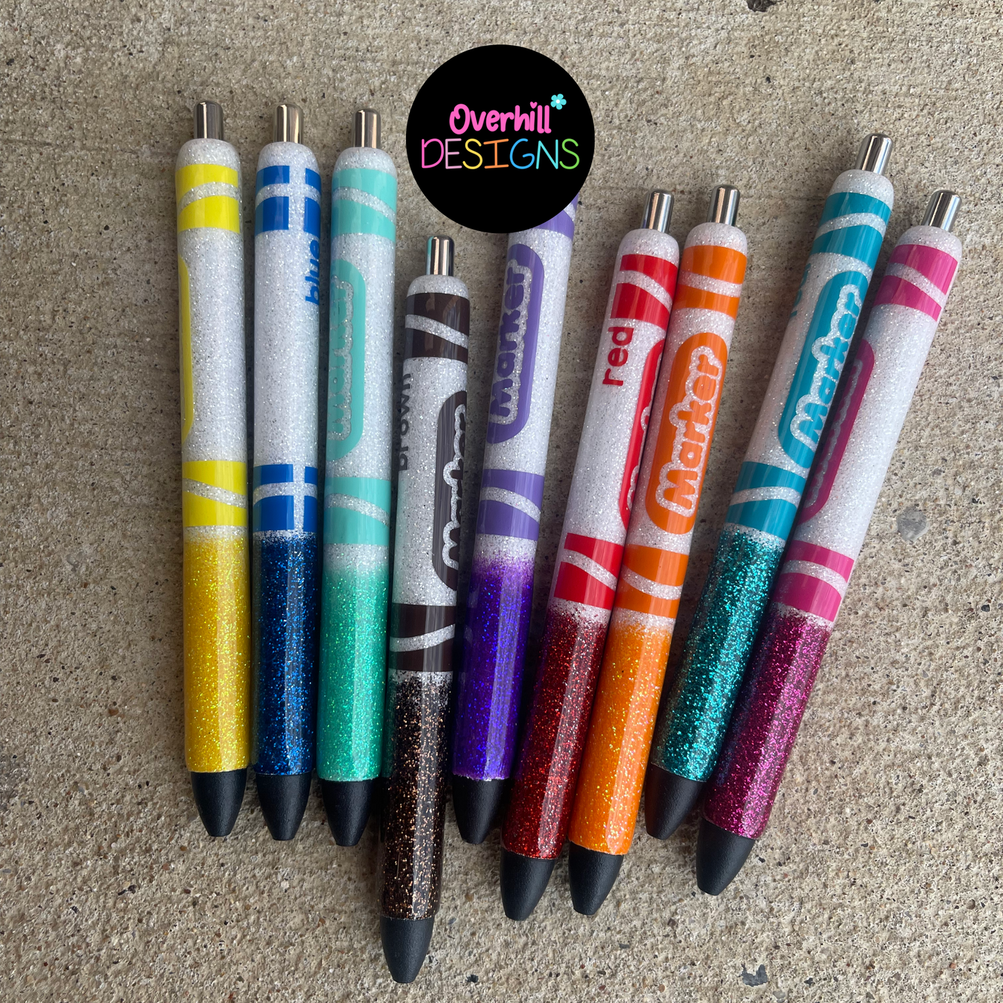 Marker Inspired Pens