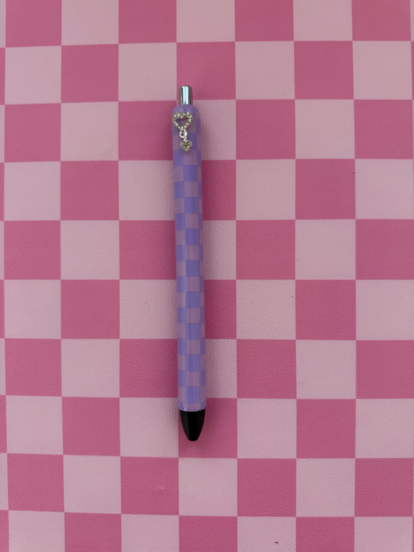 Checkered Print Pens