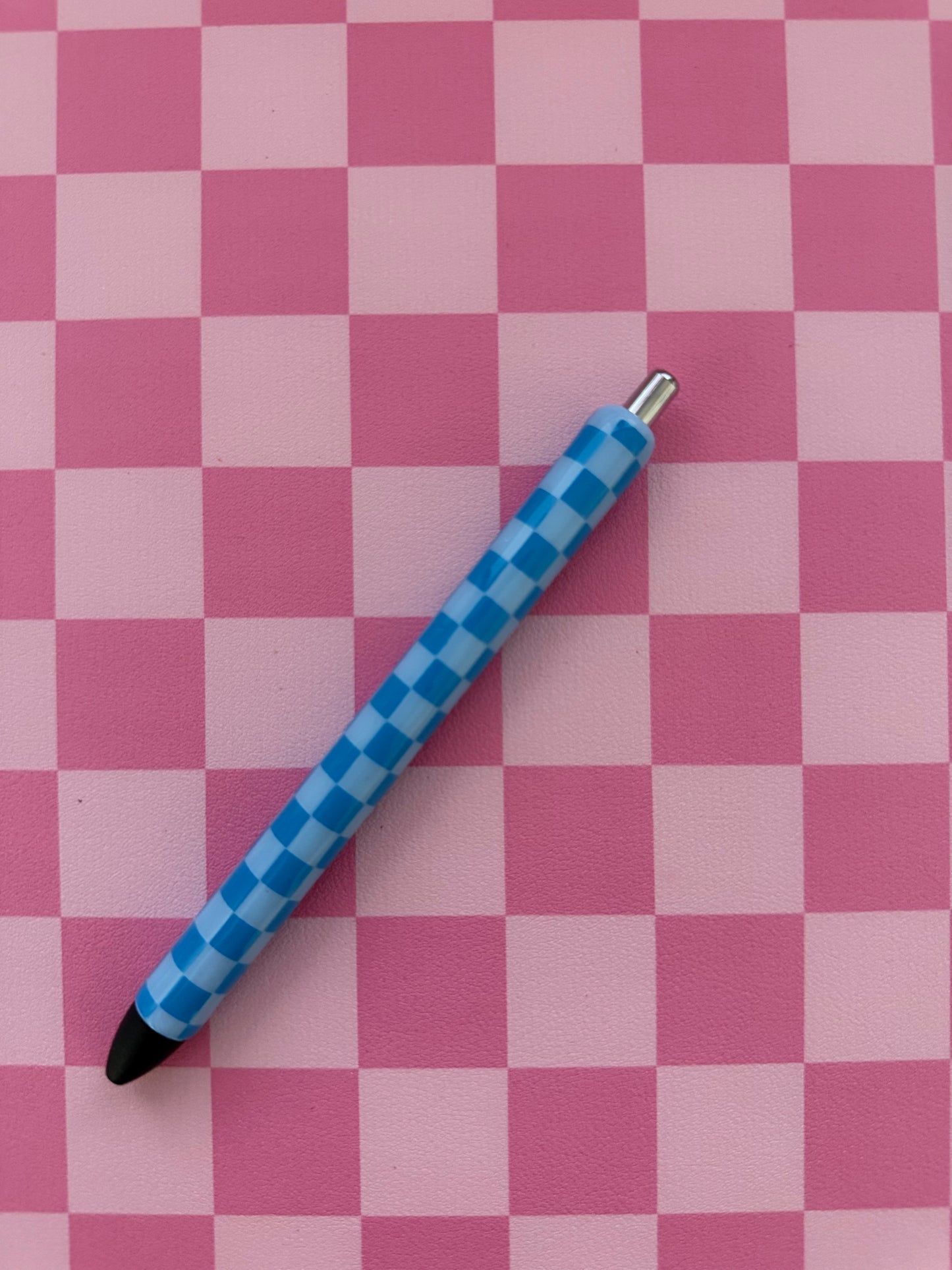 Checkered Print Pens